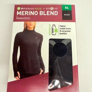 Paradox Merino Blend Black Top